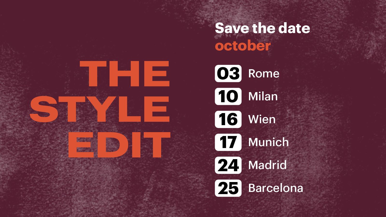Maxandco Salesbanner Thestyleedit Palinsesto Events Desktop MAX&Co. Maxandco Salesbanner Thestyleedit Palinsesto Events Desktop MAX&Co.